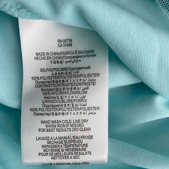 Maxandcleo Mint Green One Shoulder Tier Lace Dress - Picture 5 of 6